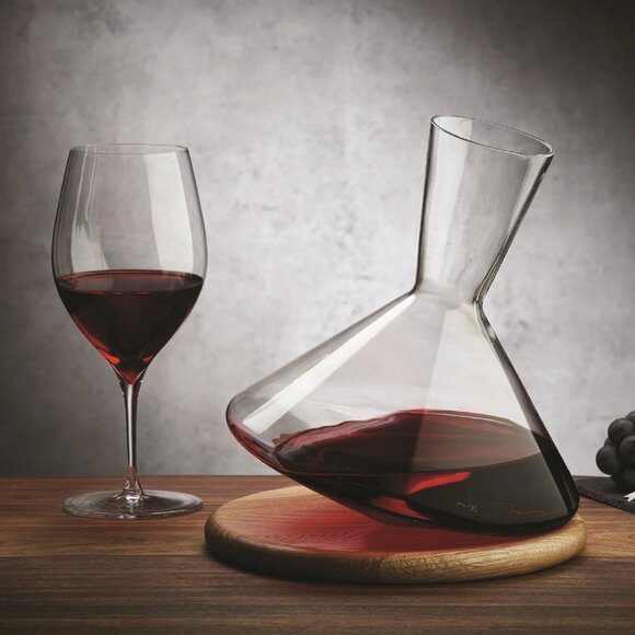 NUDE Wine Decanter Balance & Terroir gift set incl two glasses NWT - Picture 2 of 3